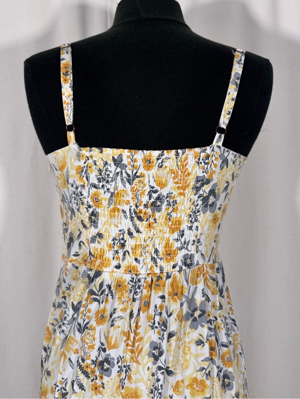 Joie Yellow Floral Maxi Dress - Picture 7 of 8